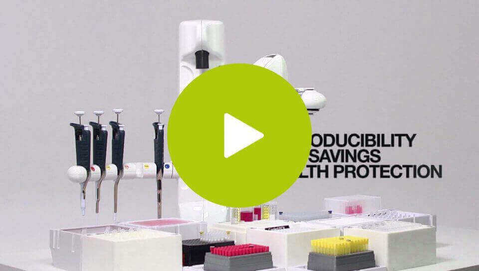 Liquid handling robot Andrew, the pipetting robot using standard