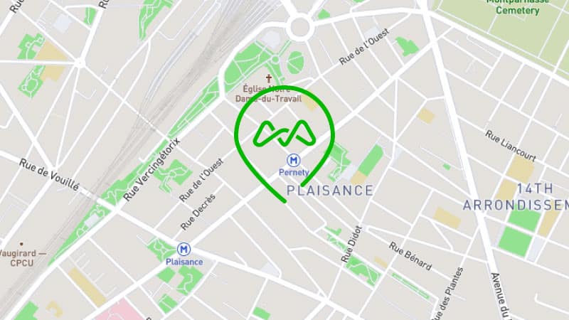 Andrew Alliance France Map