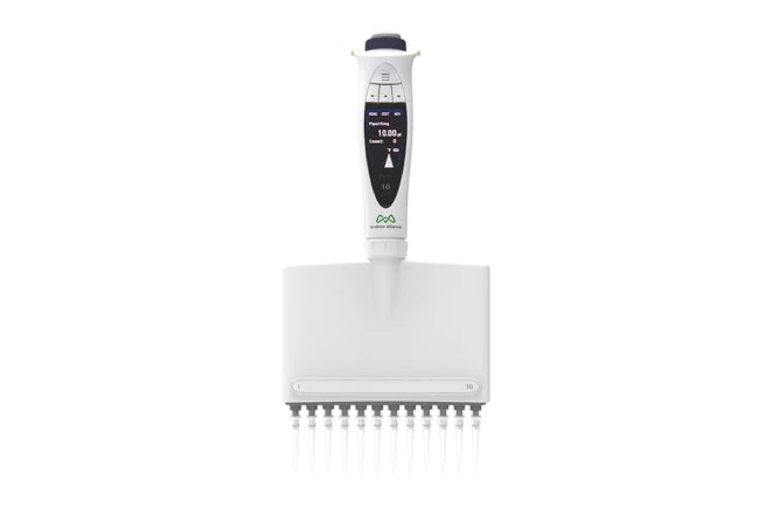 12-channel Andrew Alliance Pipette, 0.2-10 μL - Waters Lab Automation